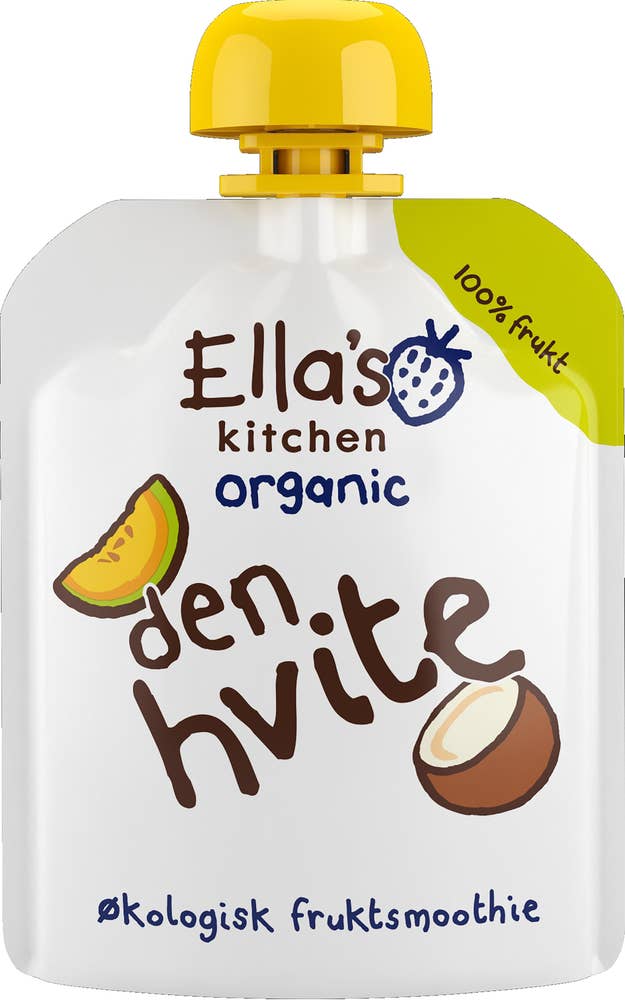 Ellas Den Hvite Smoothie Fra 6 mnd, Økologisk