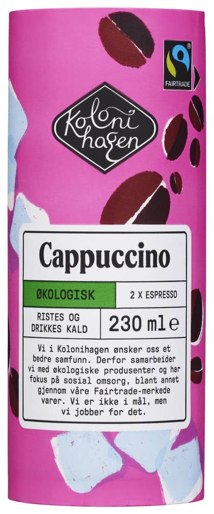 Kolonihagen Iskaffe Cappuccino