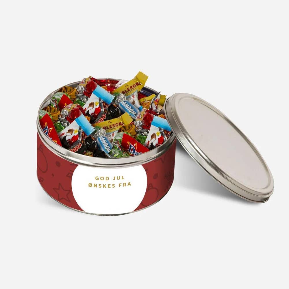 Smaksgaver AS Rudolfs utvalgte - godteboks 800 g