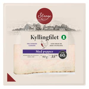 Stange Pepperpålegg av kyllingfilet