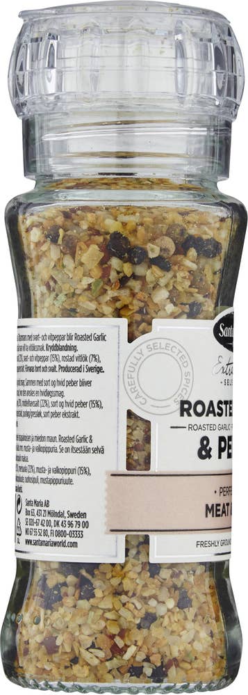 Santa Maria Roasted Garlic & Pepper Med kvern
