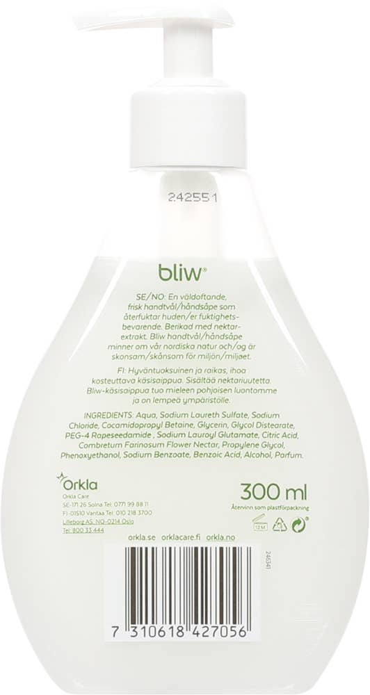 Bliw Håndsåpe hvitveis