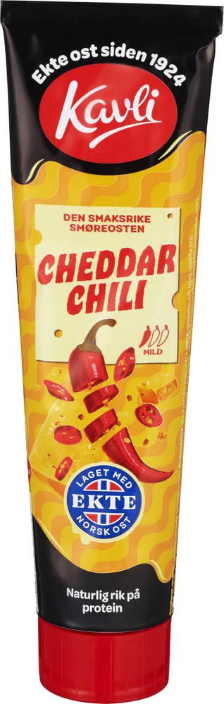 Kavli Min Kavlifavoritt cheddar og chili ost
