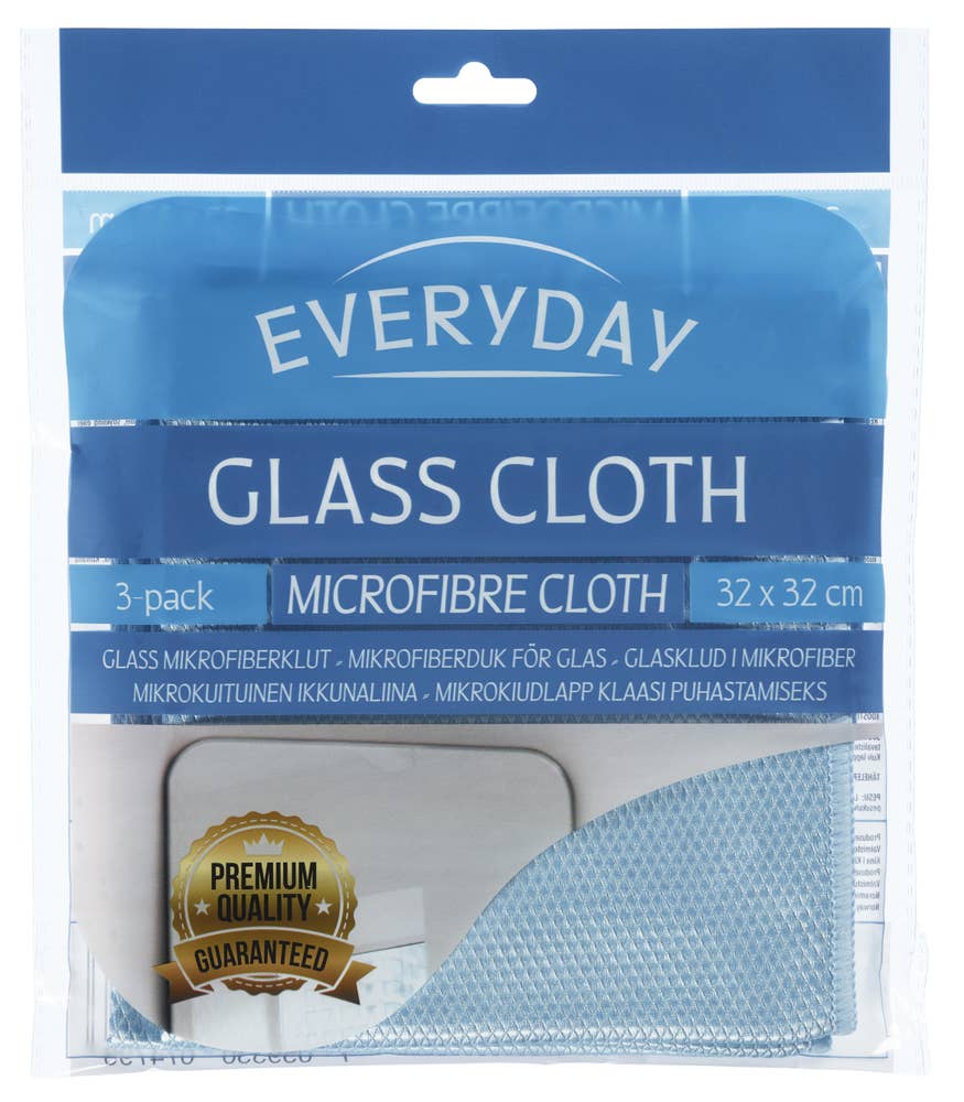Everyday Mikrofiberkluter for glass
