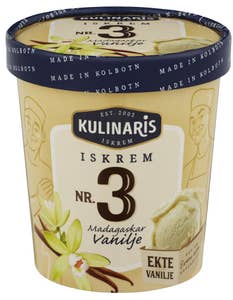 Kulinaris Nr. 3 vaniljeiskrem