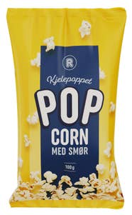 R Popcorn med smør