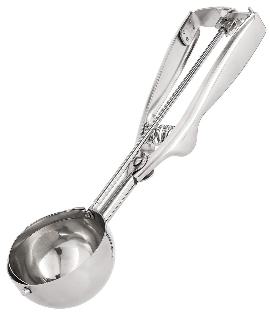 Clas Ohlson Isskje i rustfritt stål Ø 6cm