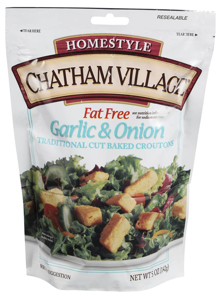 Chatham Krutonger Hvitløk & Løk Fettfri