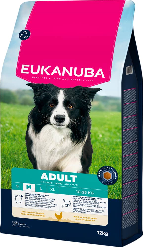Eukanuba Tørrfôr Adult medium breed