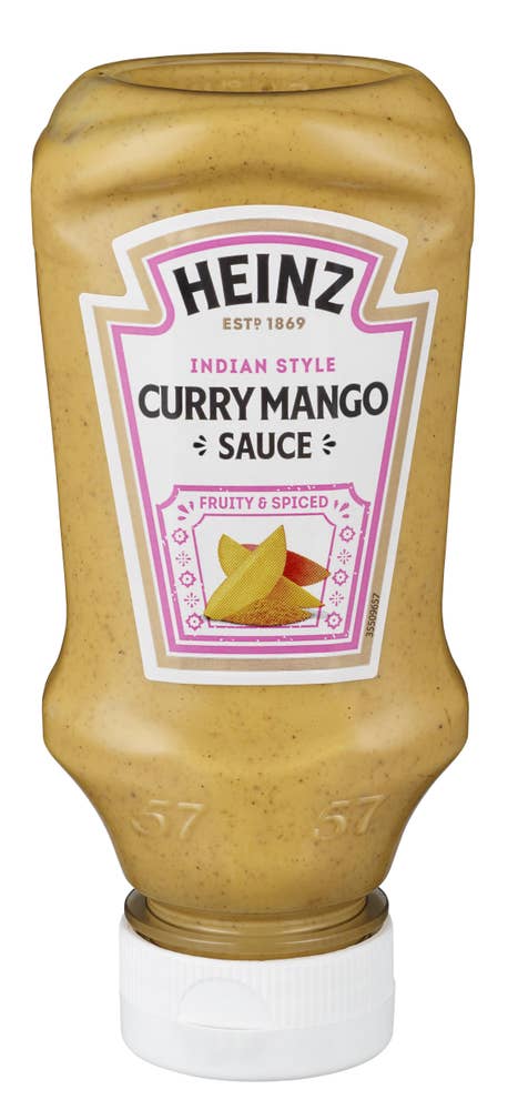 Display BBQ Curry Mango Sauce