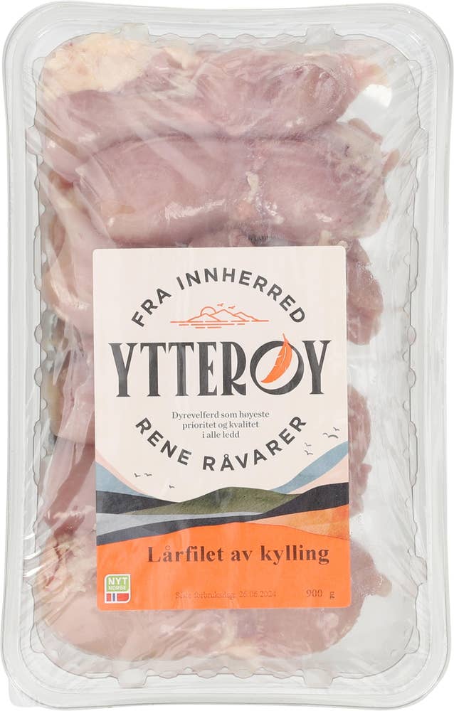 Ytterøy Lårfilet av kylling Ikke saktevoksende