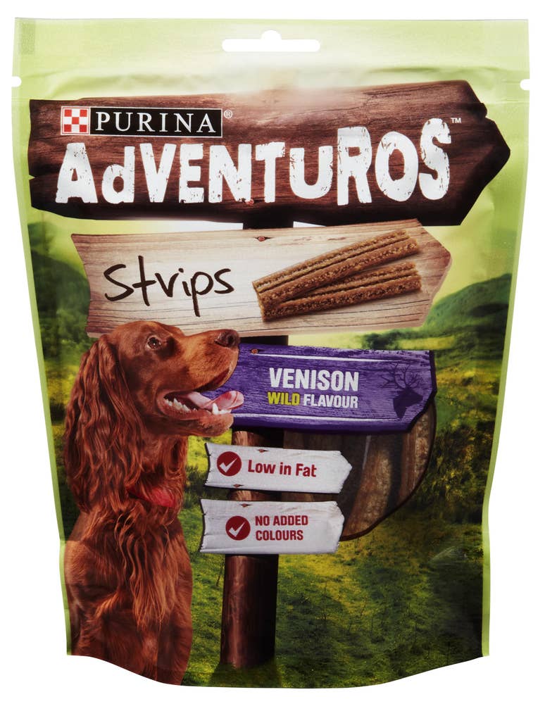 Purina Adventuros Strips med viltkjøtt