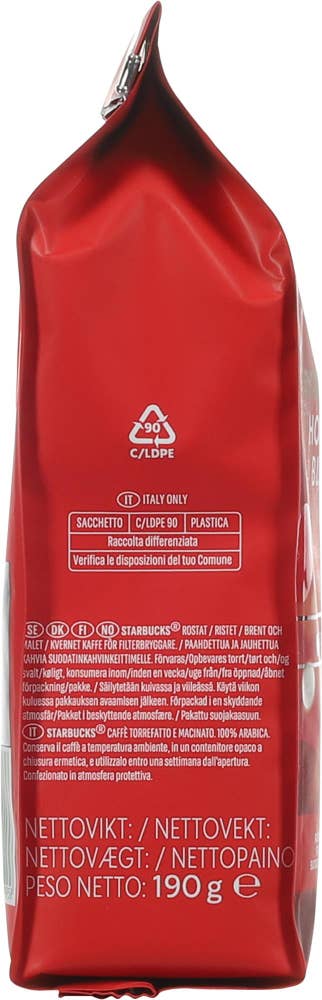 Starbucks Holiday Blend Filtermalt