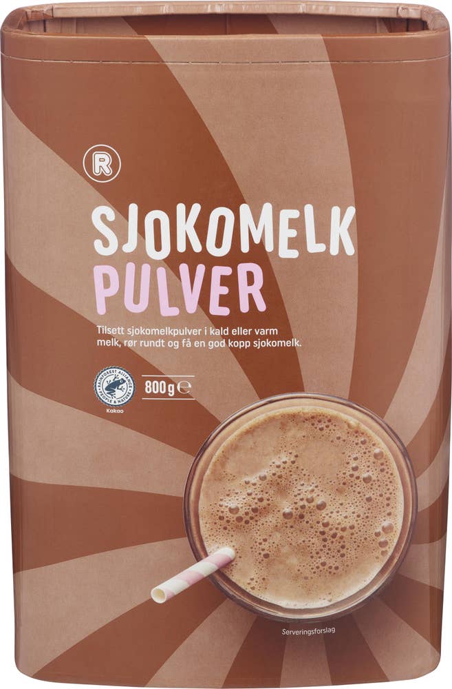 R Sjokomelkpulver
