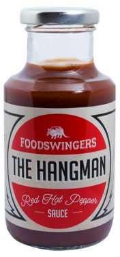 BBQ Shop The Hangman Red Hot Pepper Sauce