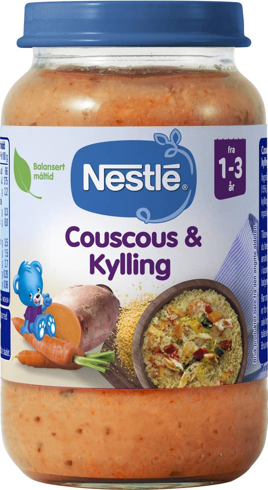 Nestlé Couscous & Kylling Fra 1-3 år