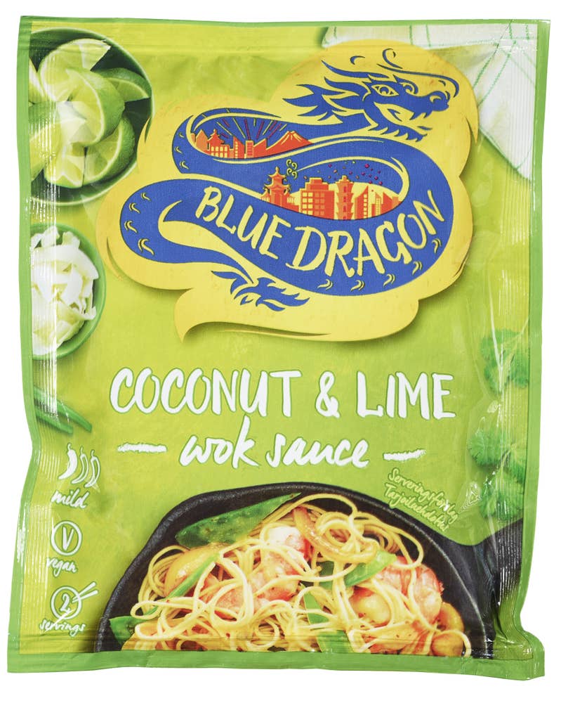 Blue Dragon Woksaus Coconut & Lime