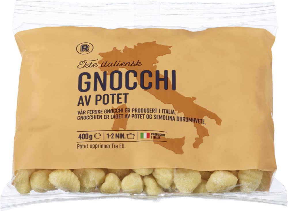R Gnocchi av potet