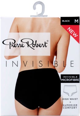 Pierre Robert Micro High Waist Invisible Truse Black, str. S