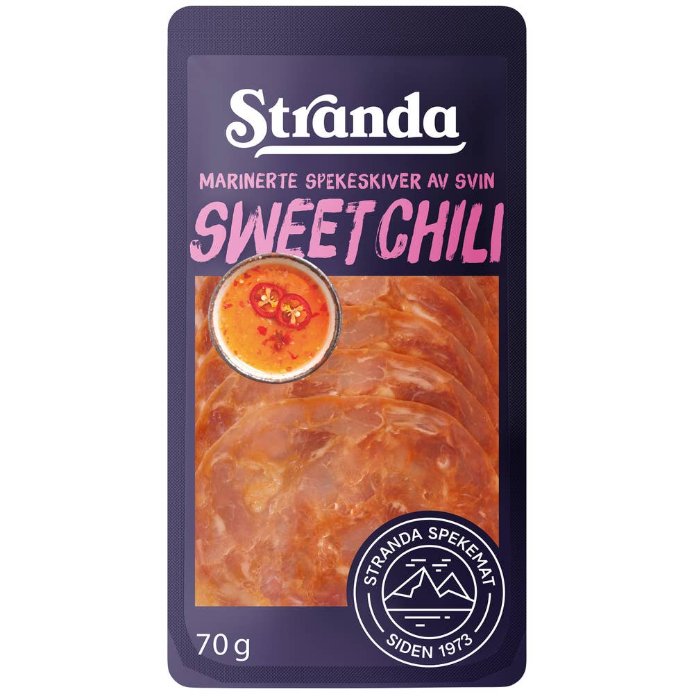 Stranda Spekeskiver Sweet Chili Marinert