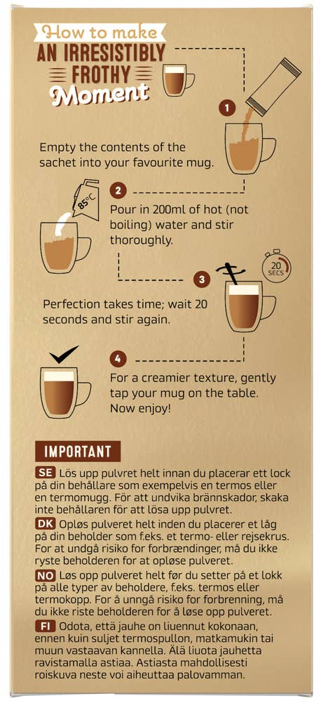 Nescafé Latte 8 poser