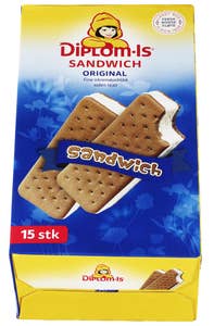 Diplom-is Sandwich Original 15 stk, Partivare