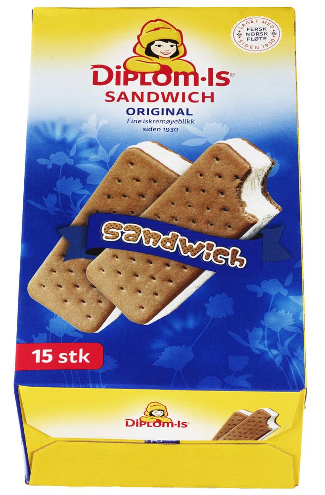 Diplom-is Sandwich Original 15 stk, Partivare