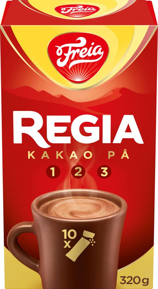 FREIA Regia Sjokoladedrikk 10 stk