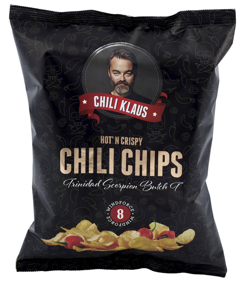 Chili Klaus Chili Chips Vindstyrke 8