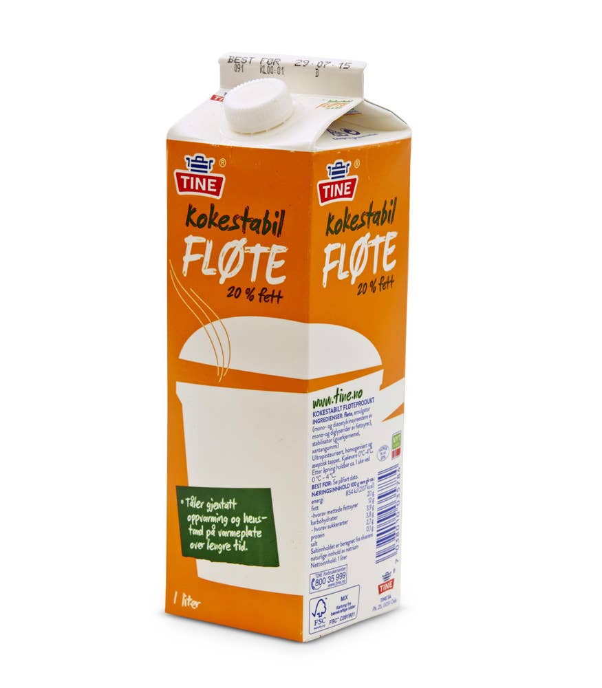 TINE Fløte Kokestabil 20%