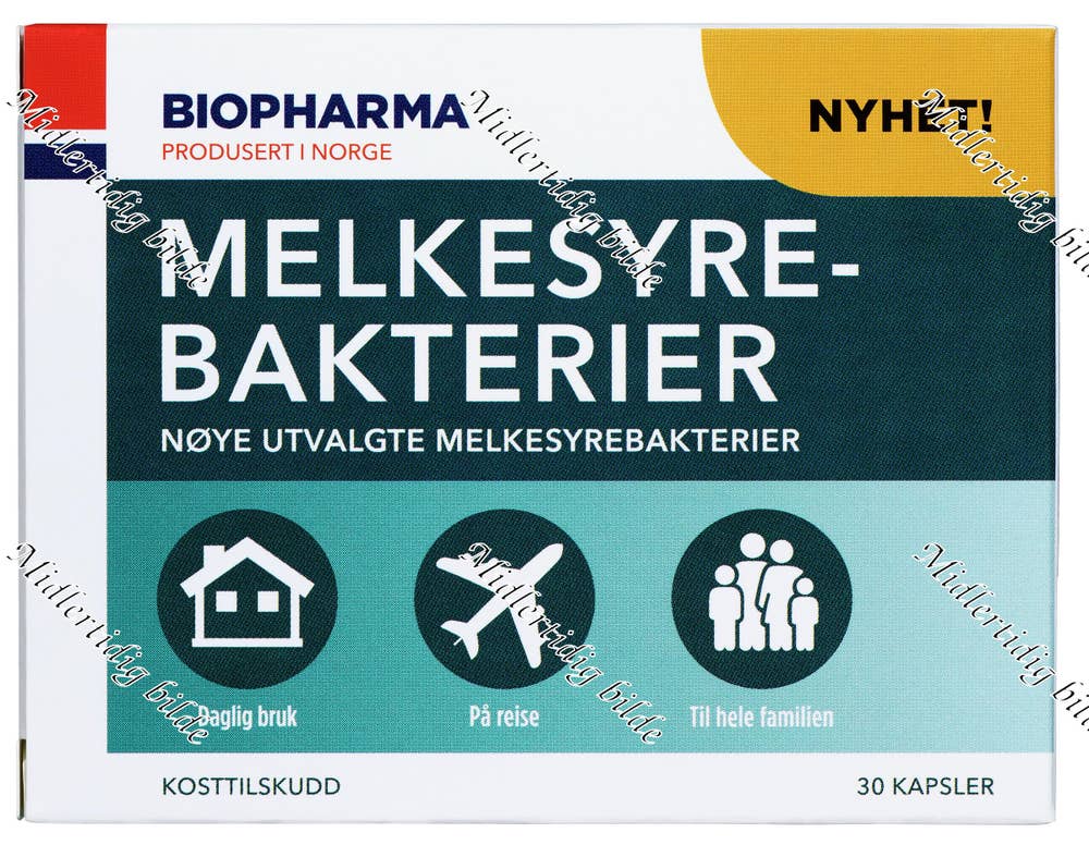 Biopharma Melkesyrebakterier 30 stk