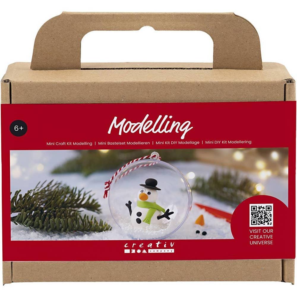 Sprell Mini DIY-kit Modellering - Snømann
