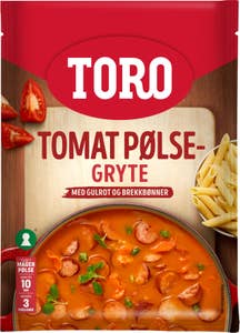 Toro Tomat pølsegryte
