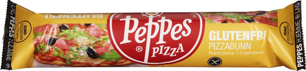 Peppes Pizza Pizzabunn Glutenfri 1-2 personer