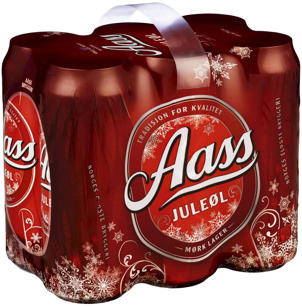 Aass Bryggeri Aass Juleøl 6 x 0,5L