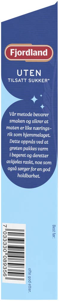 Fjordland Laktosefri risgrøt