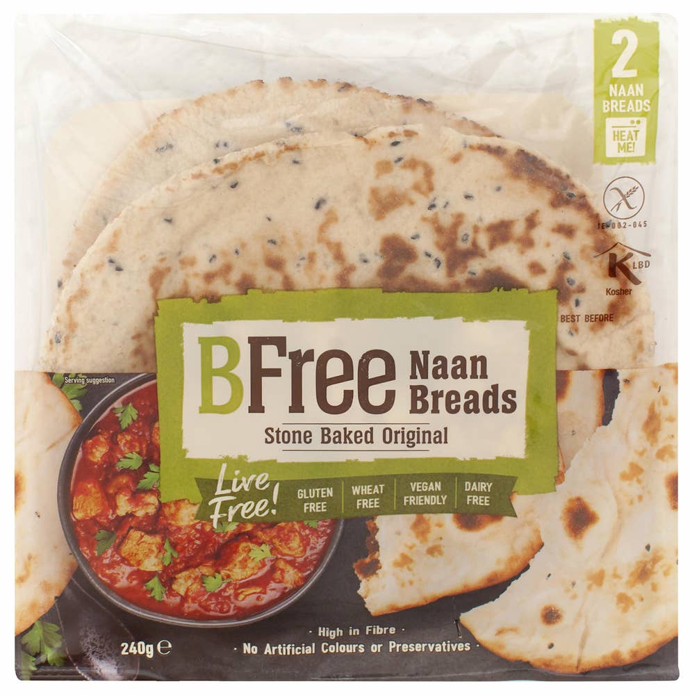 BFree glutenfri Naan Brød