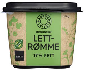 Rørosmeieriet Økologisk lettrømme 17% fett