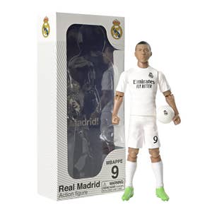 Magic Store Fotballfigur Mbappé i Real Madrid - drakt Høyde 20 cm