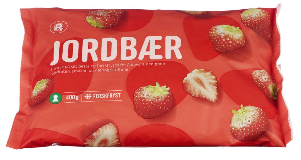 R Jordbær Ferskfryste