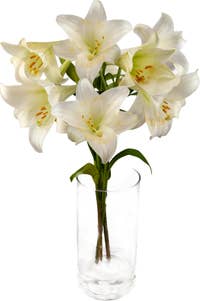 MIMEA Liljer hvit 45cm