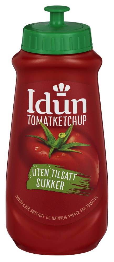 Idun Tomatketchup Uten tilsatt sukker
