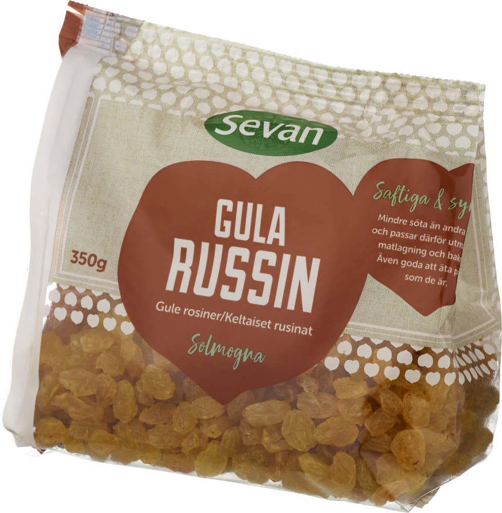 SEVAN Gule rosiner