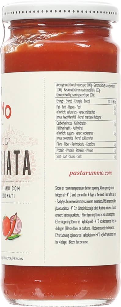 Rummo Sugo all arrabiata