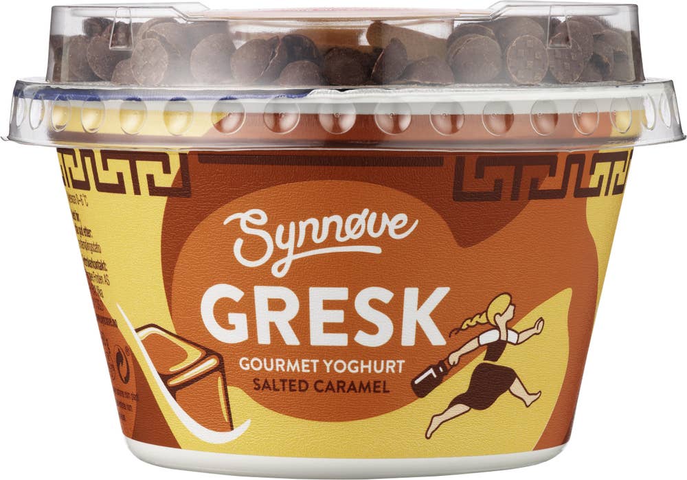 Synnøve Gresk gourmetyoghurt Salted Caramel