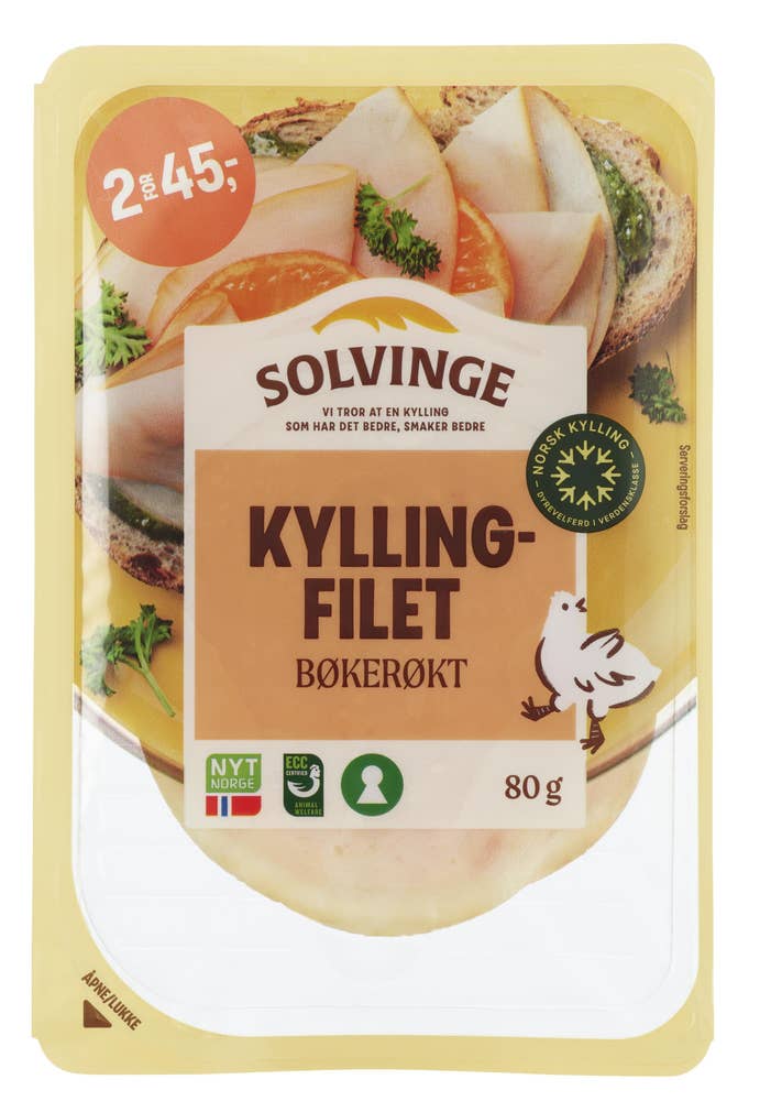 solvinge Kyllingfilet bøkerøkt