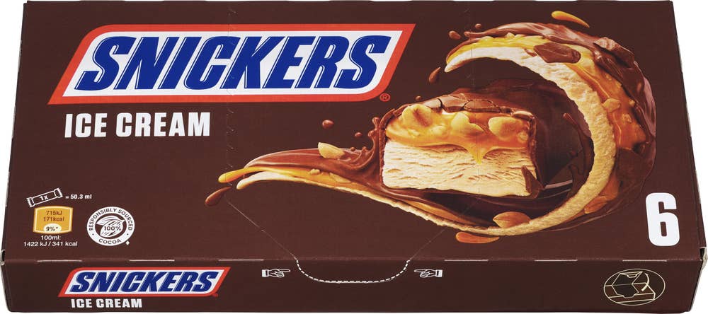 Diplom-is Snickers-is 6 stk