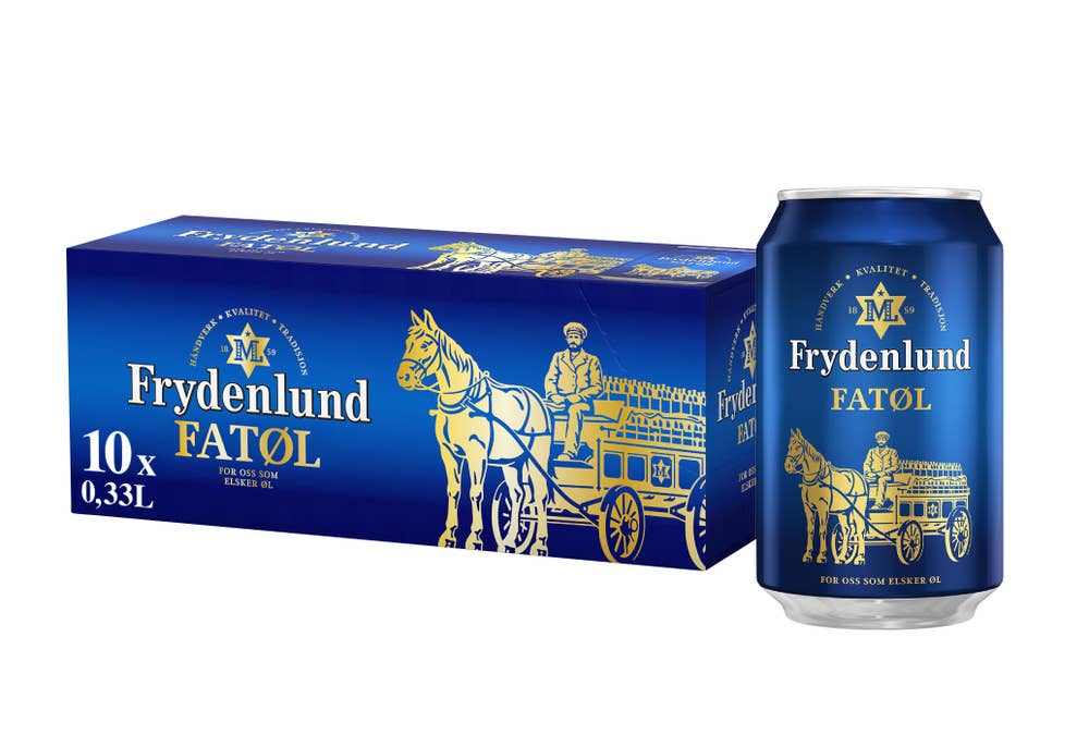 Frydenlund Fatøl 10 x 0,33l