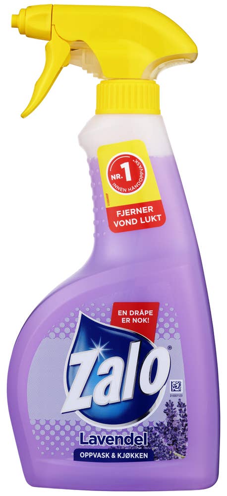 Zalo Oppvask- & kjøkkenspray lavendel
