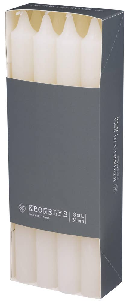 REMA 1000 Kronelys champagne 24cm